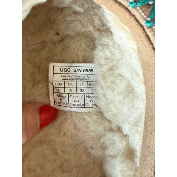 RARE UGG Tasman II Driftwood White Pepper Size 7 - Picture 7 of 12